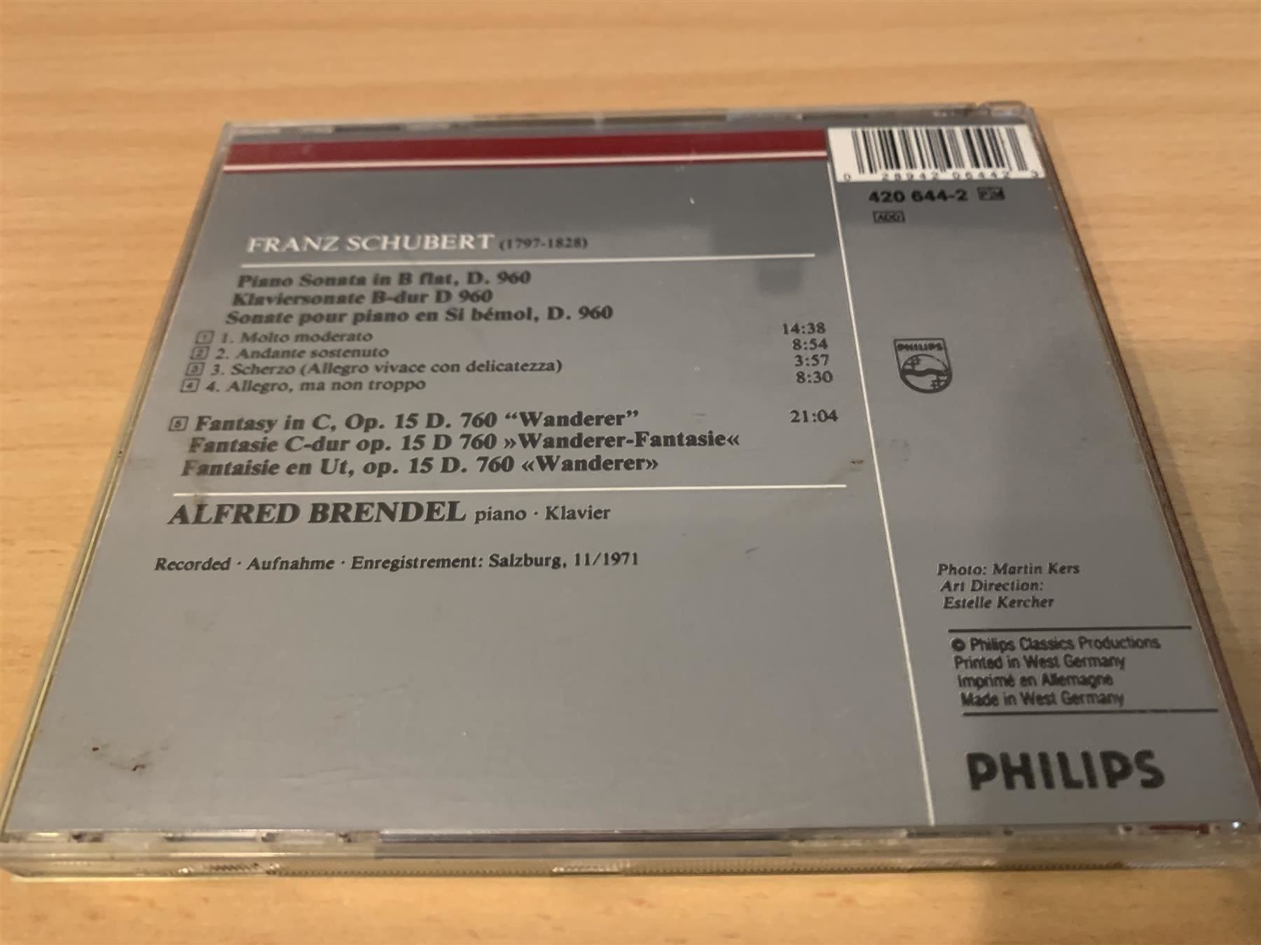 CDs: Schubert – D'occasion à Rikon im Tösstal par Alpenmutz 1