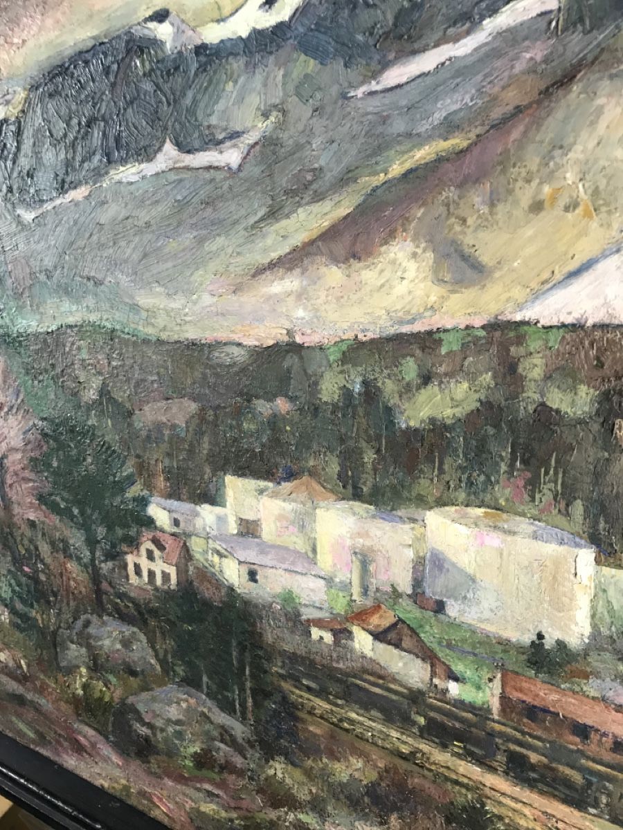 Dipinti: Sehr interessantes frühes Gemälde – Usato da Wolfhalden venduto da SecondAntique 6