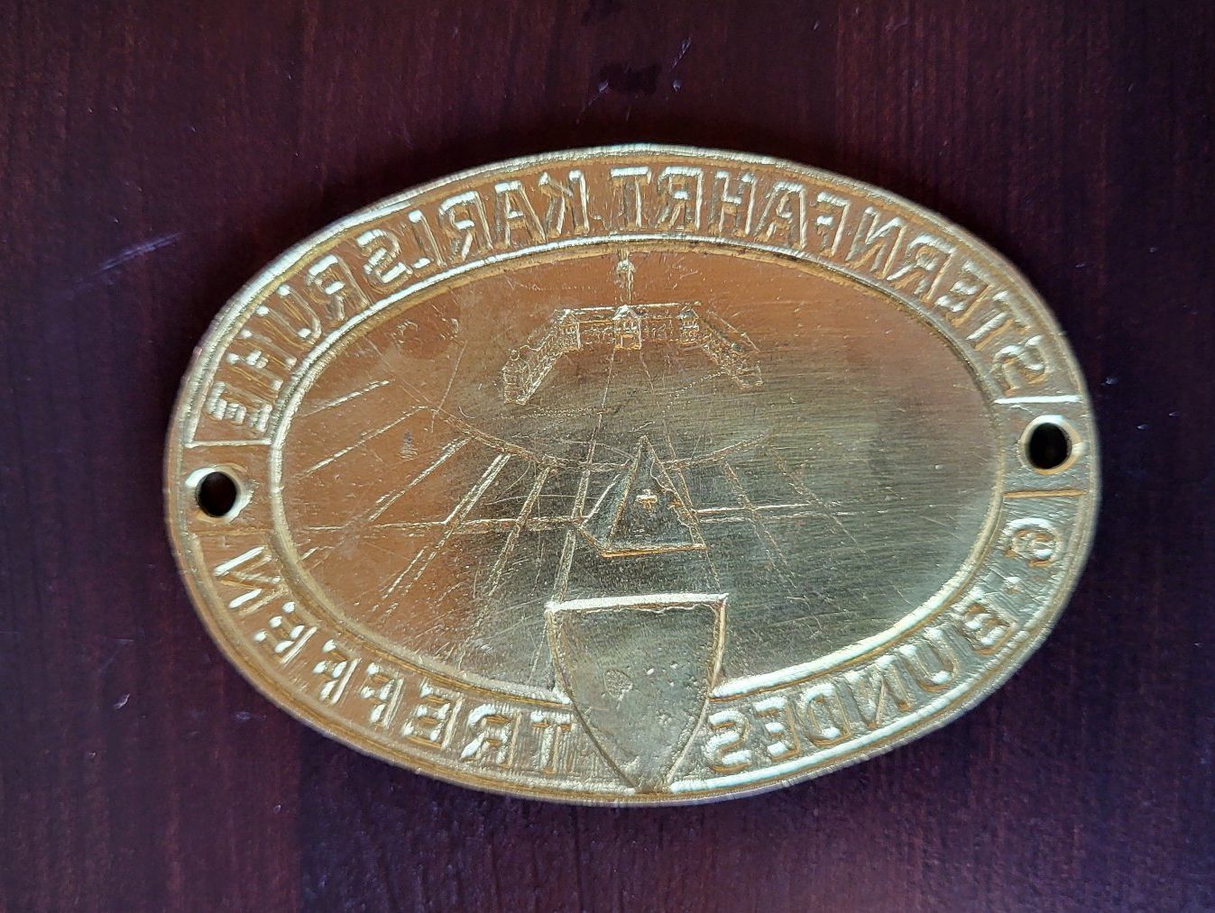 Placchette & Badge: Oldtimer Plakette Sternfahrt Karlsruhe Afrikakorps 1958 – Nuovo (secondo la descrizione) da Schindellegi venduto da Peter8834 1