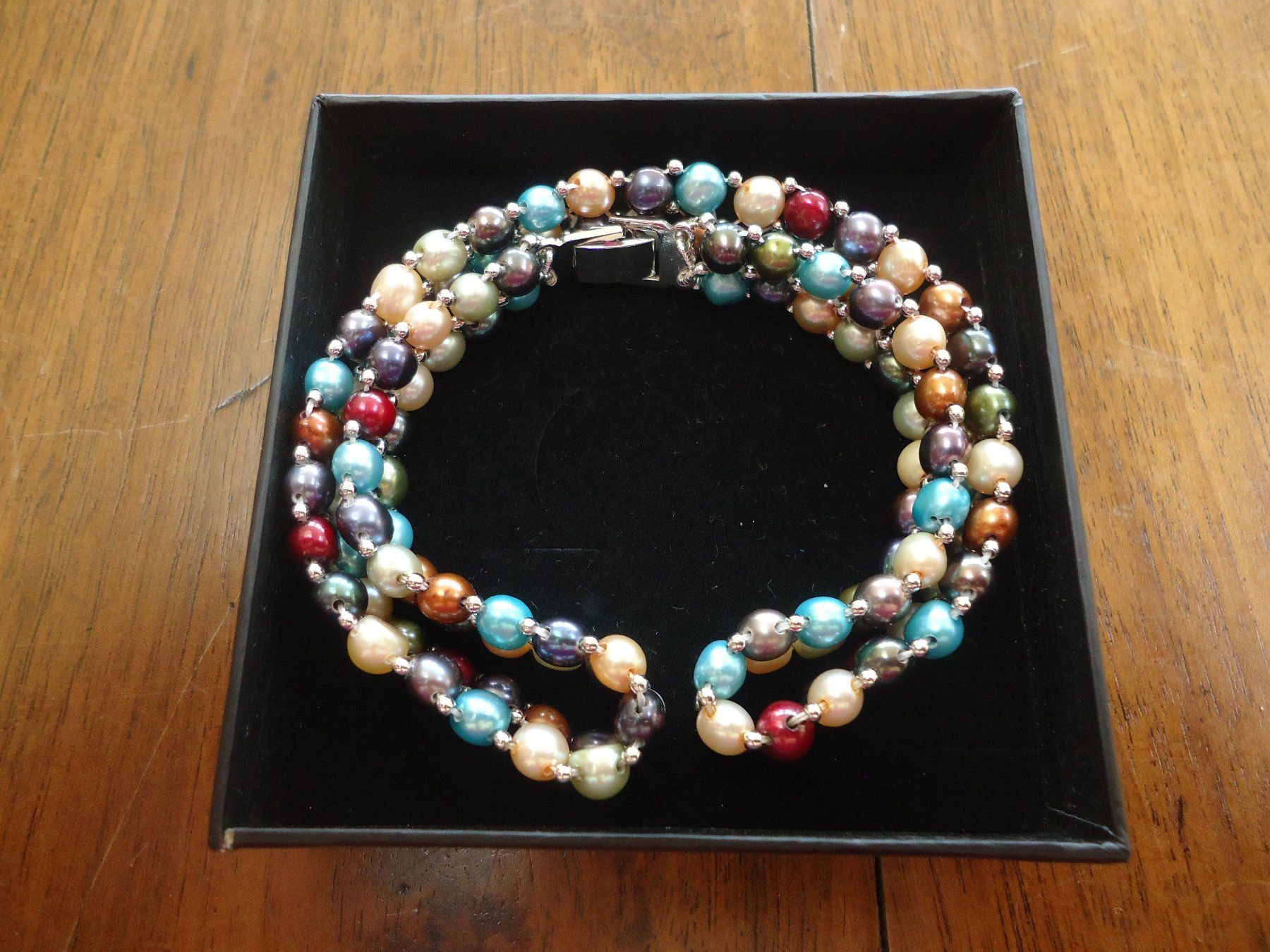 Catenine: Collier "tour de cou" en perles multicolores – Nuovo (secondo la descrizione) da Vessy venduto da mafabe 3