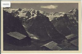 Grindelalp - Eiger, Schreckhorn und Finsteraarhorngruppe
