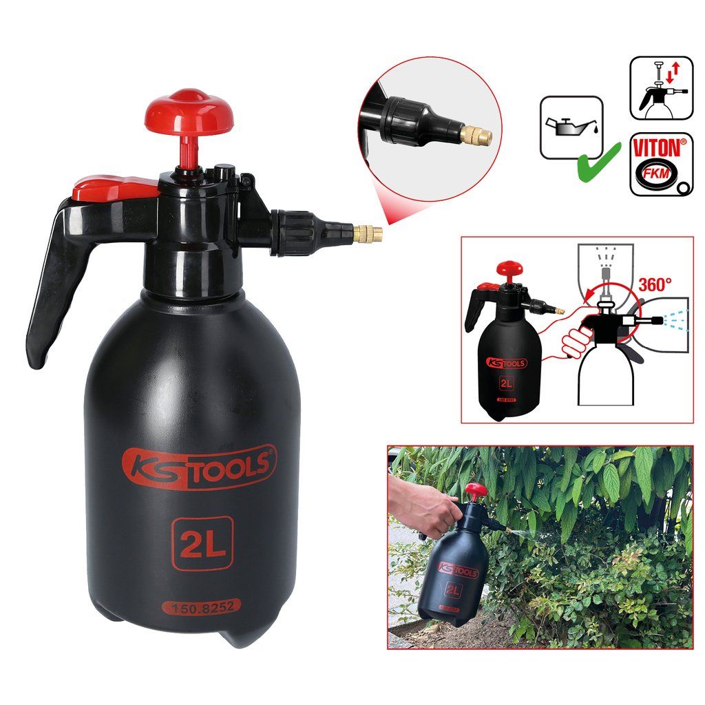 KS Tools Tutti gli attrezzi: KS Tools Druckpump-Zerstäuber, 2 l – Nuovo e nell'imballaggio originale da Volken venduto da cobrashop_tool 1
