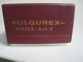 Fulgurex Leerkarton für Ae 3/5 SBB-Lok, ohne Lok !