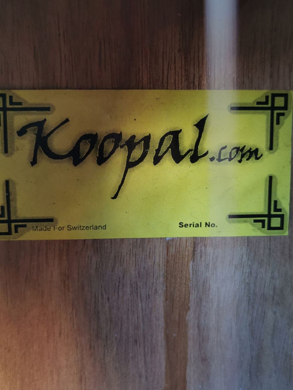 Musikinstrumente: Koopal Guitarre – Neu (gemäss Beschreibung) aus Schlieren von vlalif 2