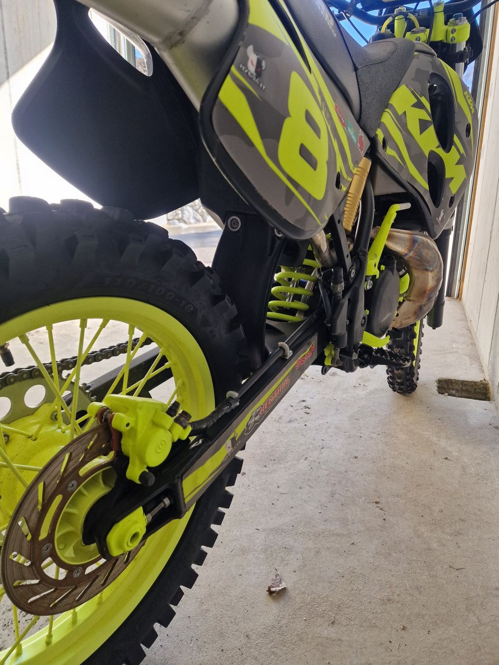 KTM Enduro: Top KTM EGS 250 2-Takt – Usato da Leukerbad venduto da Toxic8Ball 2