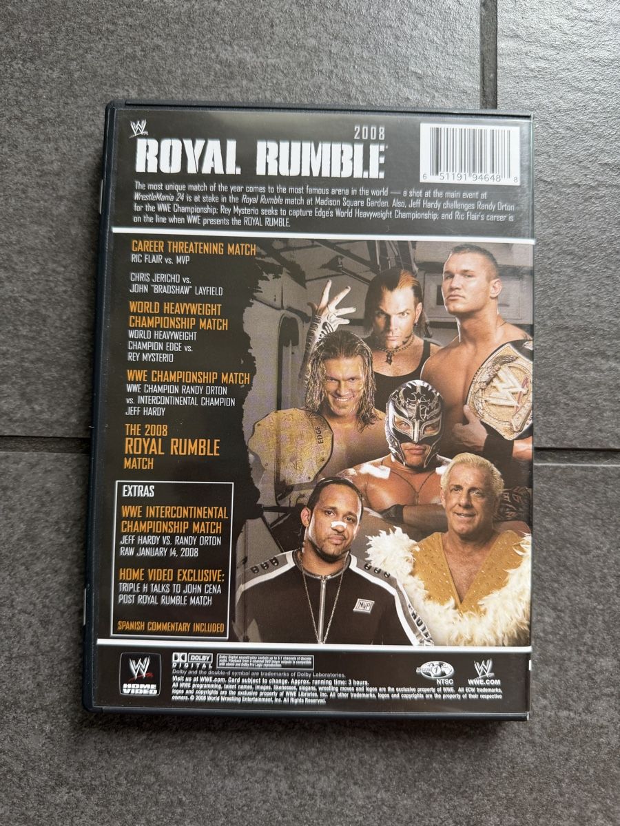 Alle DVDs: WWE Royal Rumble 2008 DVD – Gebraucht aus Zürich von cENS0R 1