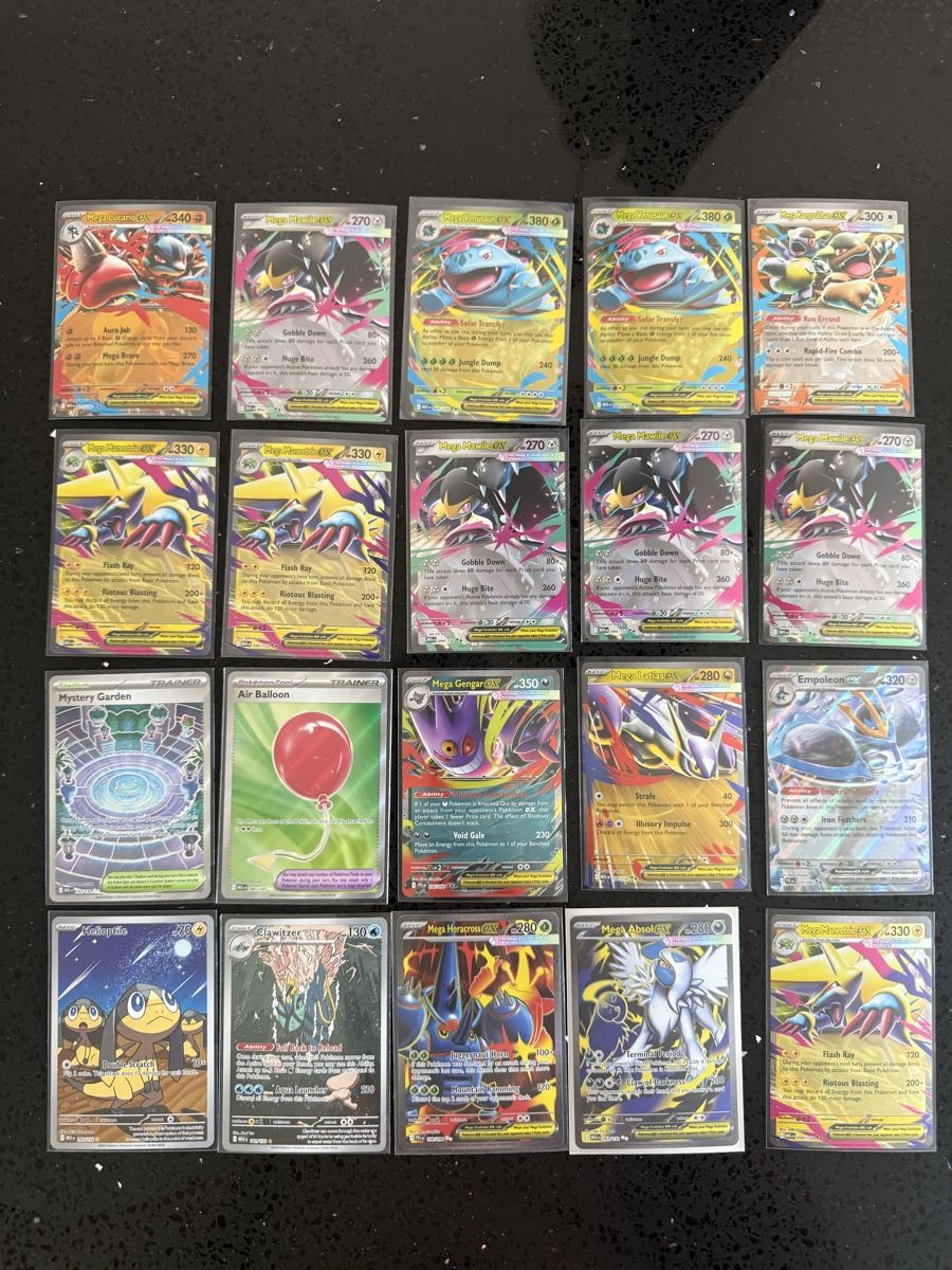 Pokémon Sammelbilder & Trading cards: Pokémon Cards Near Mint or Mint from Mega Evolutions – Neu (gemäss Beschreibung) aus Brione Verzasca von mpro_23