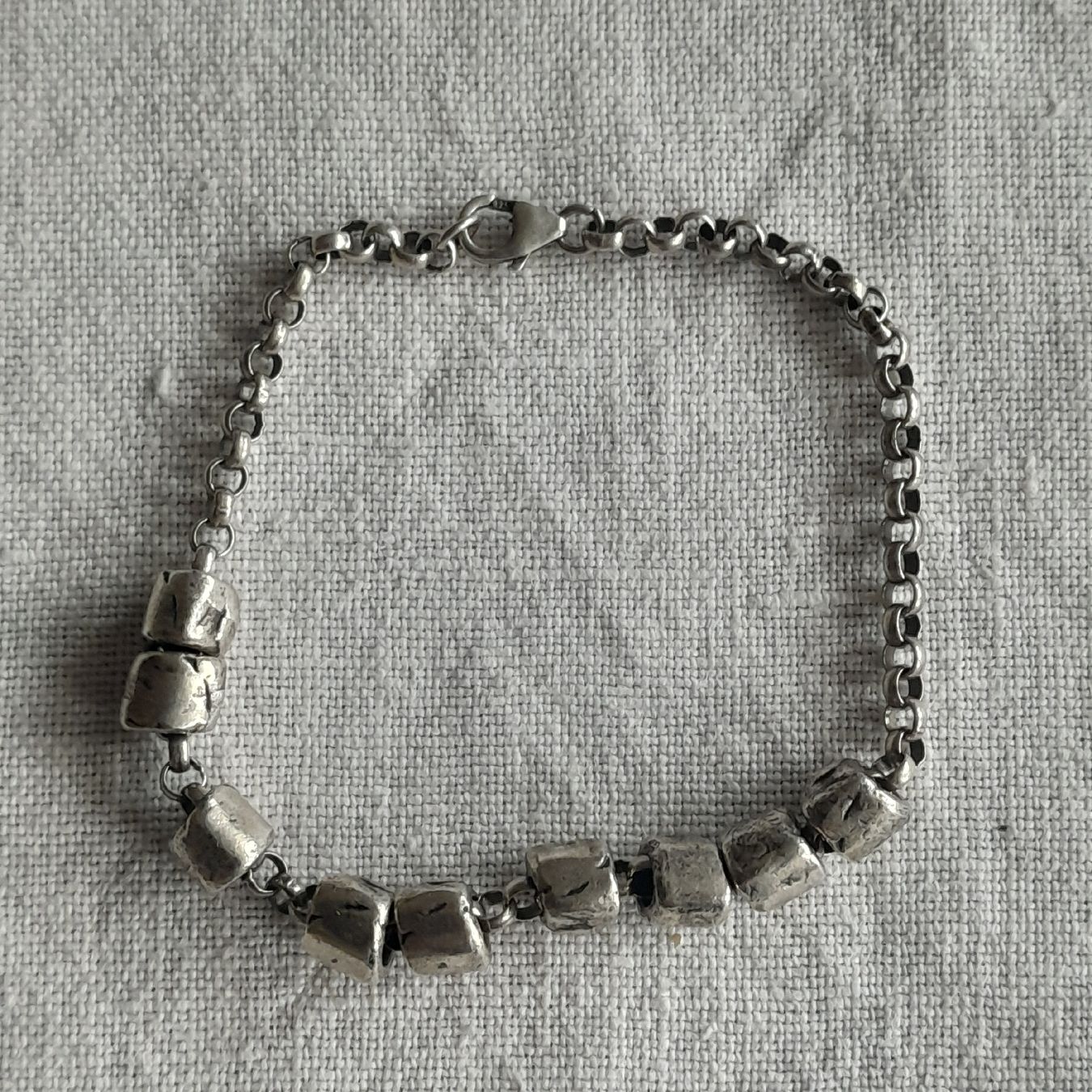 Bracciali & Braccialetti: Würfelarmband, Silber 925 – Usato da Knutwil venduto da Kompex