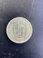 Münze 5 Franken 1967 Confederatio Helvetica gut erhalten