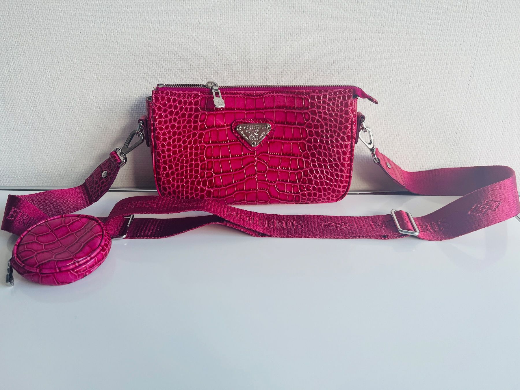 Maison Mollerus Sacs femmes: Maison Mollerus Tasche in Fuchsia – Neuf (Voir description) à Wallisellen par MT1221 2