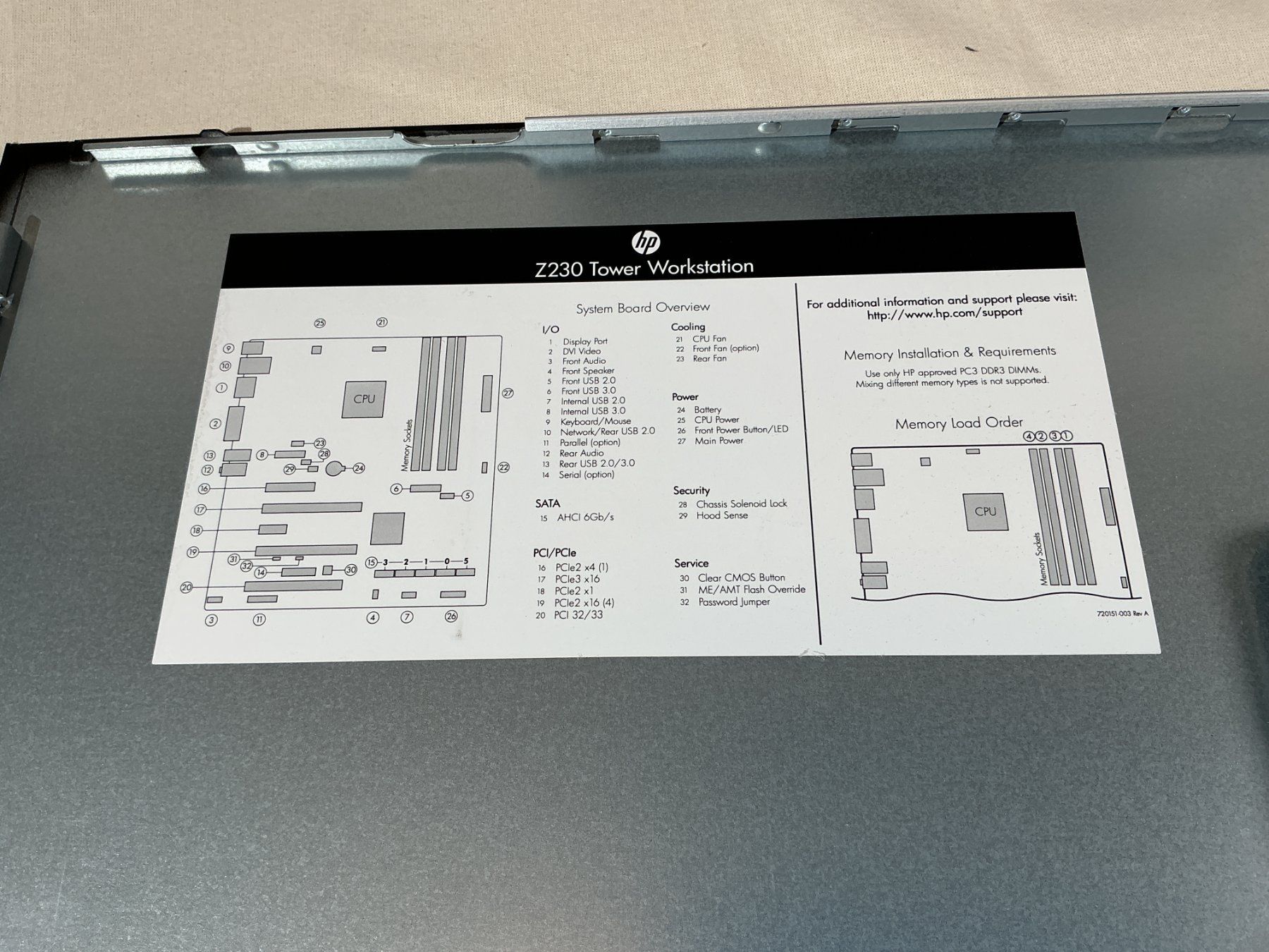 Hewlett Packard PCs: HP Z230 Computer Tower Workstation mit NVIDIA NVS 810 GPU – Gebraucht aus Richterswil von Restwert_Richterswil 7