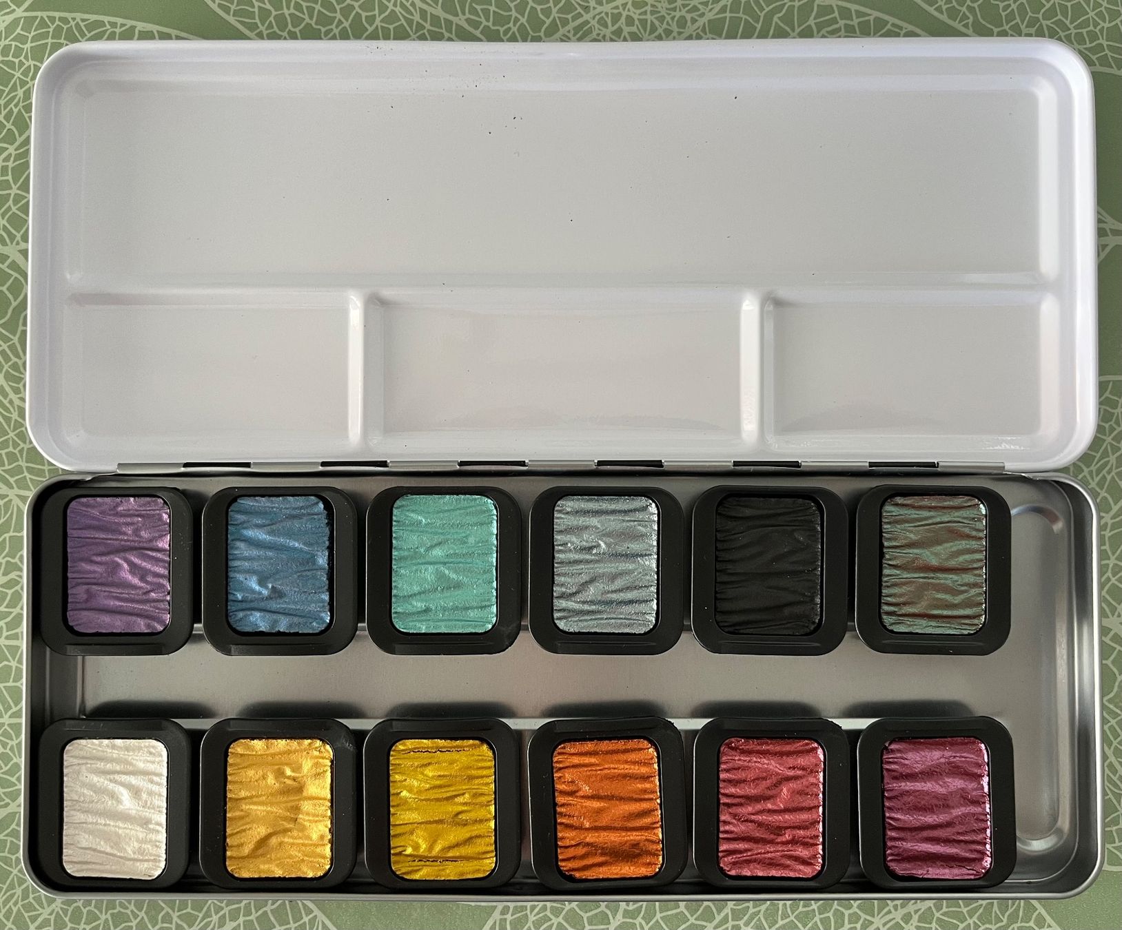 Farben: Aquarelle Finetec pearlescent colors – Neu und originalverpackt aus Le Crêt-p-Semsales von staglione69