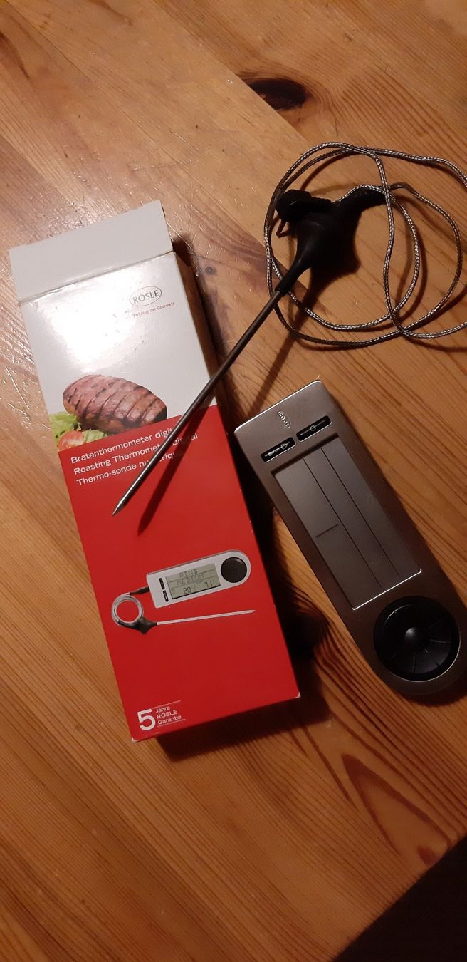 Rösle Elettrodomestici da cucina: Rösle Bratenthermometer Digital, Edelstahlmessfühler, 14,5cm – Usato da Henggart venduto da hen_9f22 1