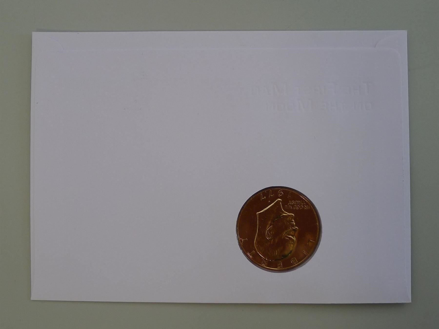 Medaillen: 2012: Numisbrief FIRST MAN ON THE MOON, limited – Gebraucht aus Sursee von Luzernerraute 3