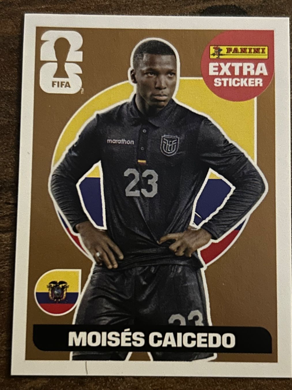 Panini Sammelbilder & Trading cards: Moises Caicedo  - Panini Extra Sticker 2026 FWC – Gebraucht aus Langenthal von Locotron4900