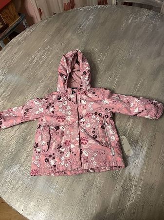 Reima Kinderjacke Gr. 98  rosa gemustert  gefüttert