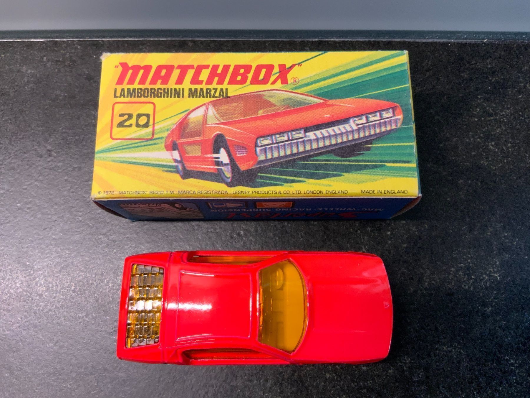 Matchbox Modellini d'auto: MATCHBOX Nr. 20, Lamborghini Marzal – Nuovo e nell'imballaggio originale da Erlenbach im Simmental venduto da Model_box 1