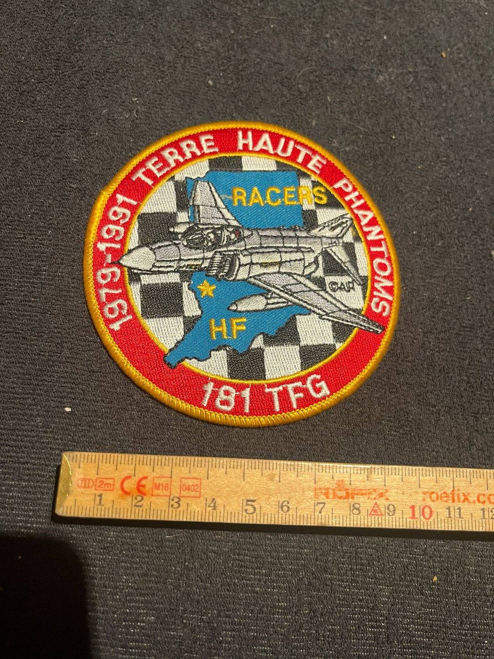 Toppe: Patch "181 TFG Terre Haute Phantoms 1979-1991" – Nuovo (secondo la descrizione) da Mollis venduto da Oo1-Zuni
