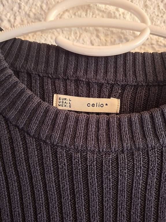 Pulls & Sweat-shirts: Blauer Strickpullover Grösse L – D'occasion à Belp par ced_y8hx 2
