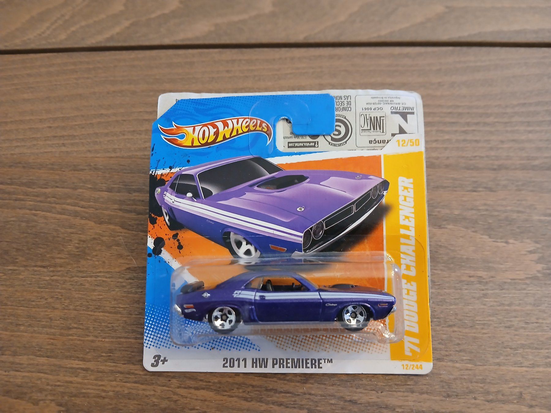 Hot Wheels Modellini d'auto: 1971 Dodge Challenger – Nuovo e nell'imballaggio originale da Wiedlisbach venduto da Pontiacman93