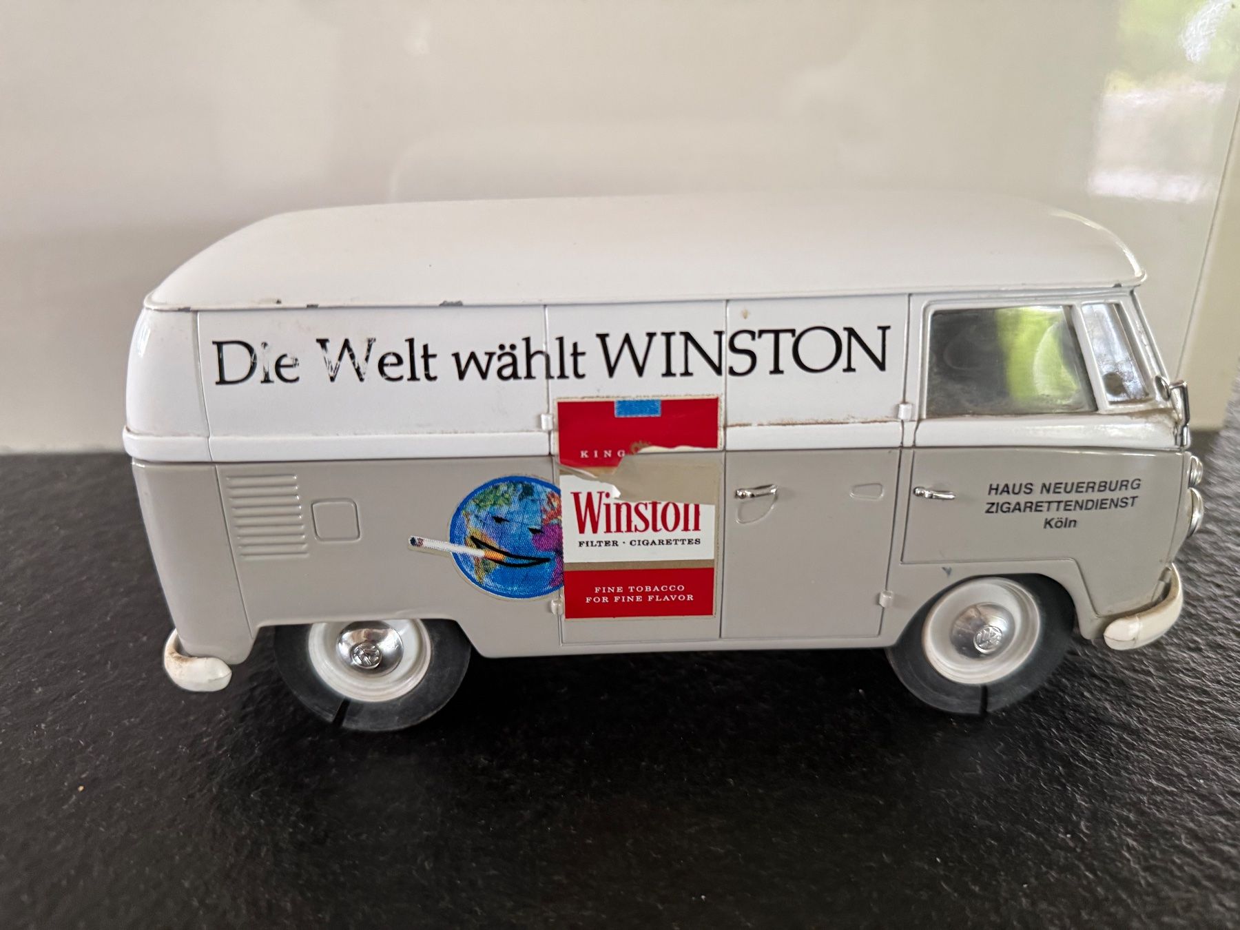 Volkswagen Modellautos: Vintage VW Bus Combi 1966 Werbung Winston – Gebraucht aus Kirchdorf von Vintagewunder