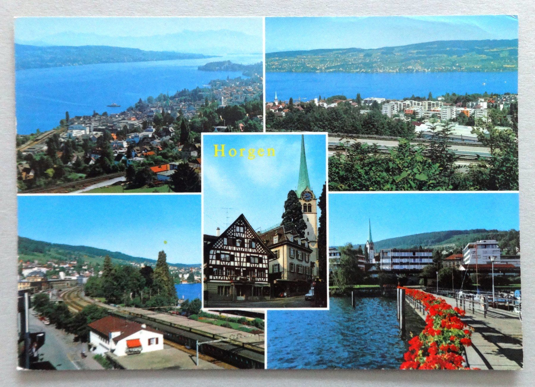 Ansichtskarten: Horgen am Zürichsee – Defekt aus Fétigny von Billy2miny