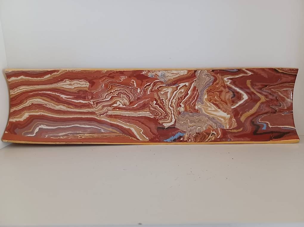 Servierplatten: Kunst, Handfertigung, Schale, Teller, Keramik – Gebraucht aus Breitenbach von BrunoDLP
