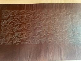 antike Oelpapier-Schablone aus Japan