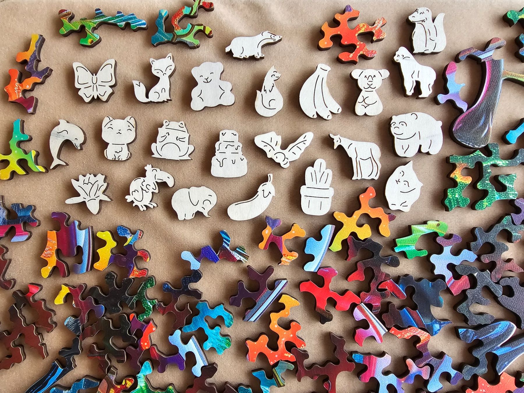 Puzzle: Holzpuzzle "Apfel" – Nuovo (secondo la descrizione) da Bütschwil venduto da Taborana 2