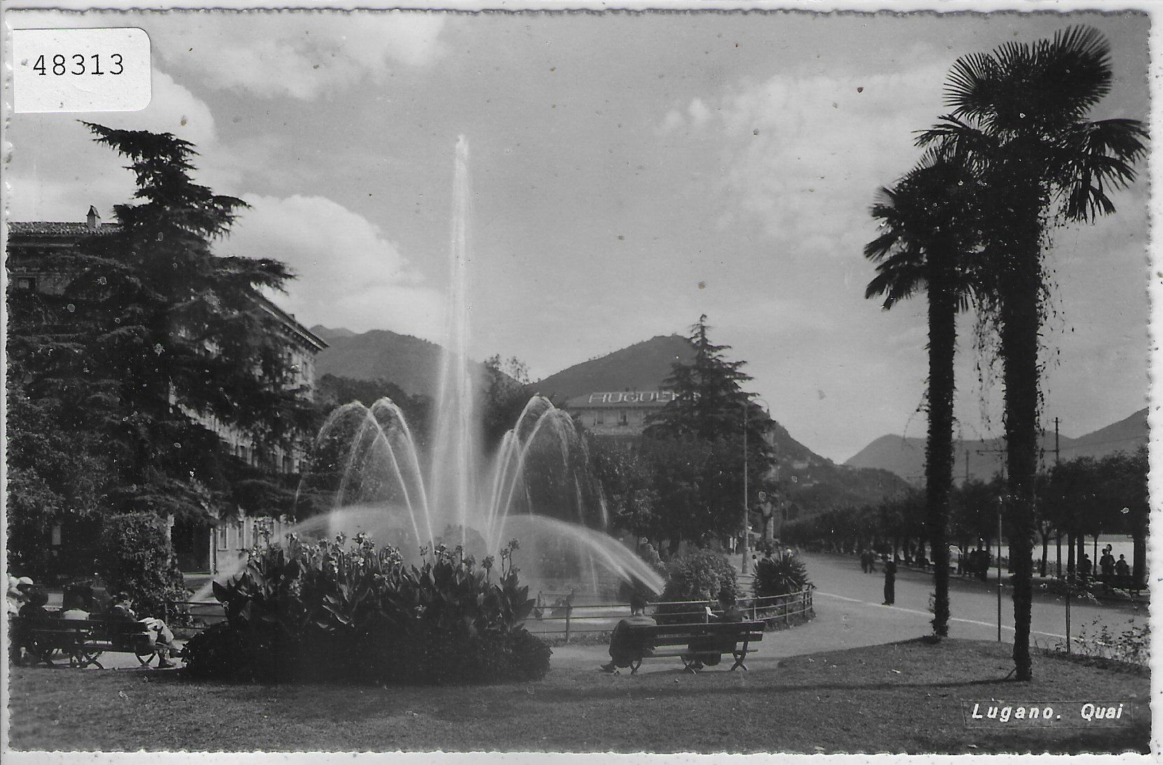 Cartoline postali: Lugano - Quai – Usato da Ettingen venduto da Kartenplanet