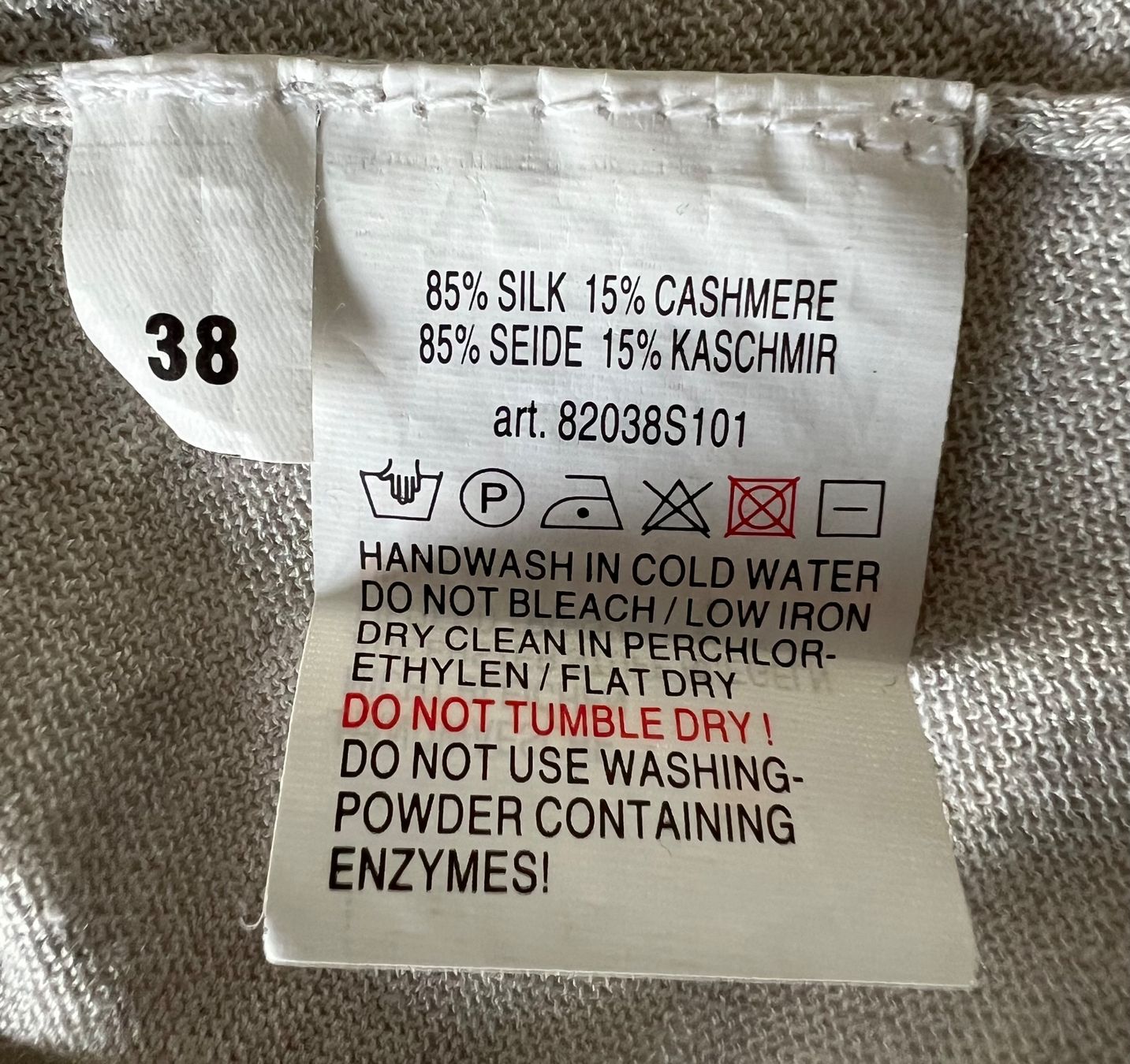 Repeat Maglioni & Felpe: Repeat Pullover Seide/ Kaschmir, Grösse 38 – Usato da Kilchberg ZH venduto da jul_d2j2 3