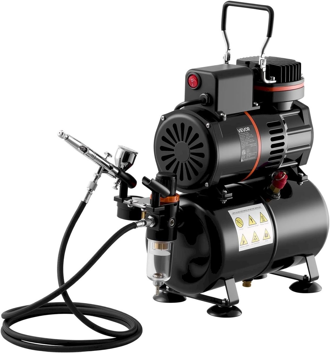 Alle Werkzeuge: VEVOR Airbrush Set mit Luftkompressor – Neu und originalverpackt aus Bottighofen von zaap 1