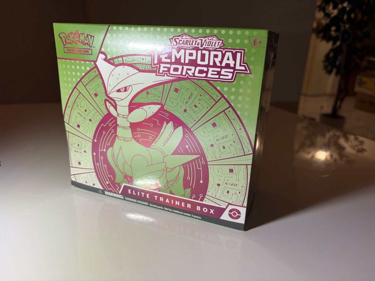 Pokémon Sammelbilder & Trading cards: Pokemon Scarlet Violet Temporal Forces Elite Trainer Box EN – Neu (gemäss Beschreibung) aus Galgenen von Miachelle 1