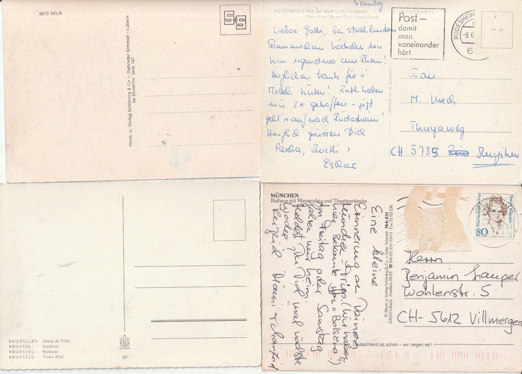 Cartoline postali: 16 Karten Sakralbauten- Kirchen – Usato da Lumbrein venduto da made02 5