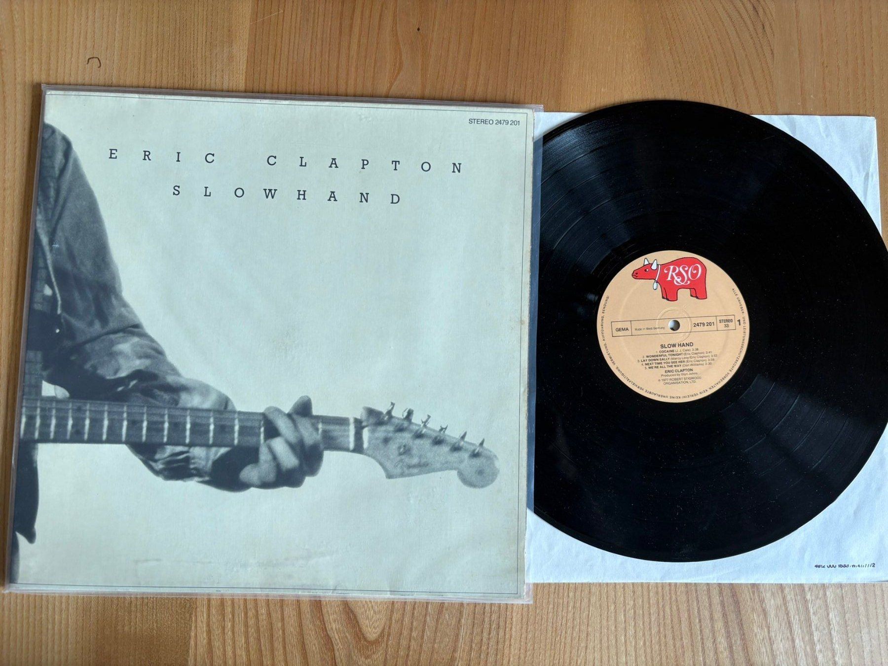 Schallplatten: Clapton, Eric - Slowhand - DE - 1977 - RSO – Gebraucht aus Zofingen von Bigron