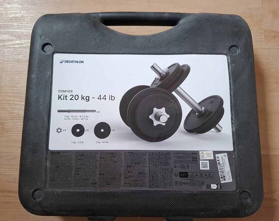 Poids & Haltères: Kurzhantel-Set 20 kg  – D'occasion à Emmenbrücke par Richtel