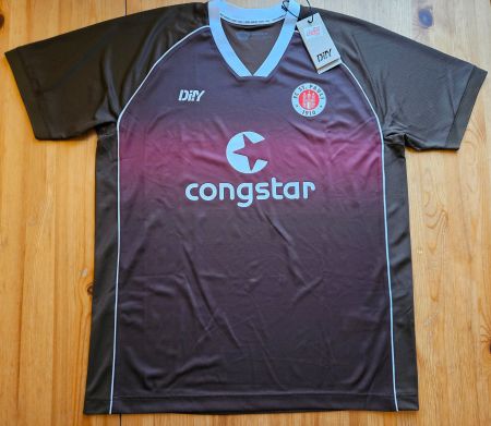 FC St. Pauli Trikot DIY NEU Grösse XL Deutschland congstar