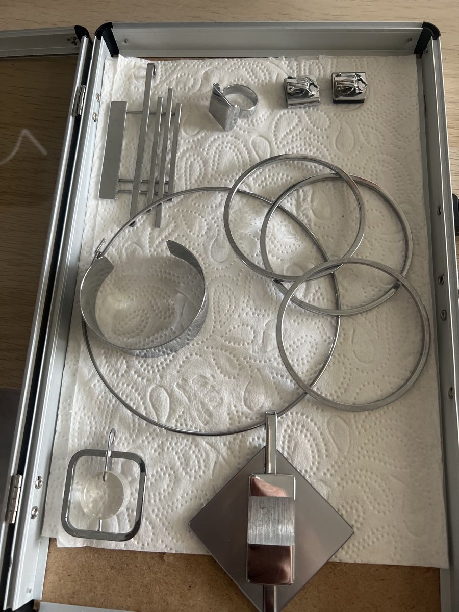 Sonstiger Schmuck: Edelstahl Schmuckset, 8-teilig – Gebraucht aus Seon von Sunny-Schmuck78 6