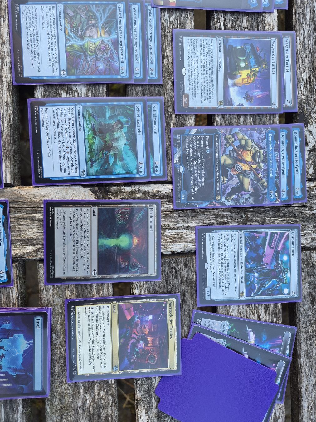 Magic The Gathering Carte collezionabili: MTG TMNT Donatello Deck Deutsch NM + Gratis Pin – Usato da Savigny venduto da loi_7wxv 3