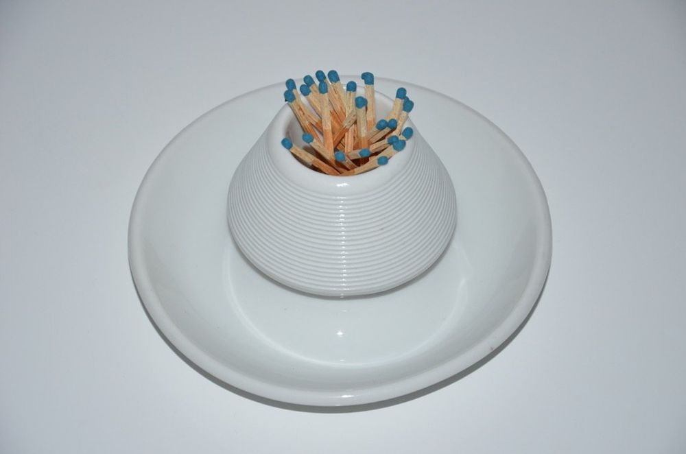 Alter Stammtisch-Aschenbecher Fidibus | Kaufen auf Ricardo