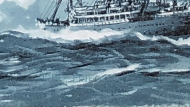 Cartoline postali: Jungfernfahrt PRINZ FRIEDRICH WILHELM – Usato da Lufingen venduto da Rac0 2
