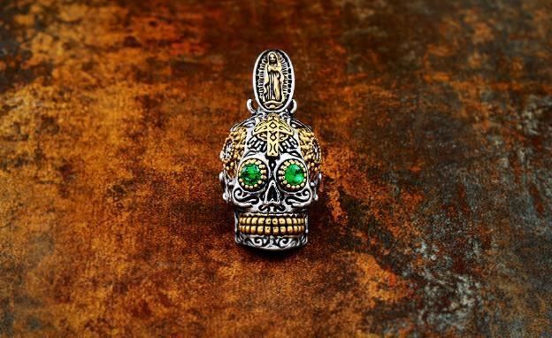 Silber Skull Totenkopf Anhänger / Crâne (Gebraucht) In Laufen Für CHF