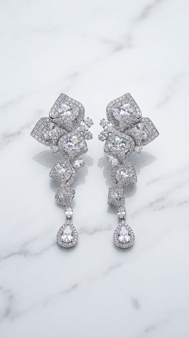 Boucles d'oreille: Boucles d'oreilles Lys Bohème – Neuf avec emballage d'origine à St-Maurice par Sandrinette123