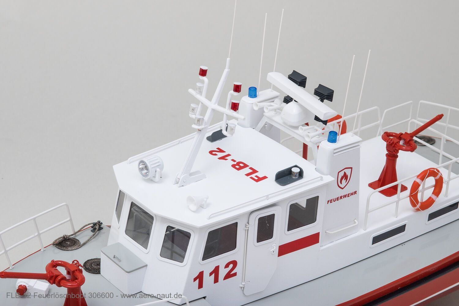 Modellismo RC: Aeronaut Feuerlöschboot FLB-12, Bausatz – Nuovo e nell'imballaggio originale da Horgen venduto da RcModell 7