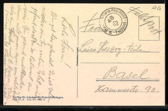 Cartes postales: AK Oftringen, Gesamtansicht – D'occasion à Berlin par bartko-reher 1
