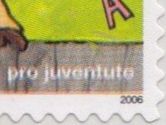 2006 Pro Juventute Abart Nr.J381Ab1 Doppel Buchstaben 100Fr.