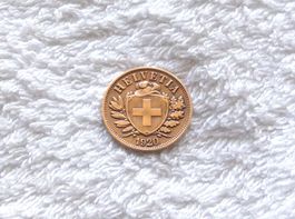 2 centimes/rappen 1920