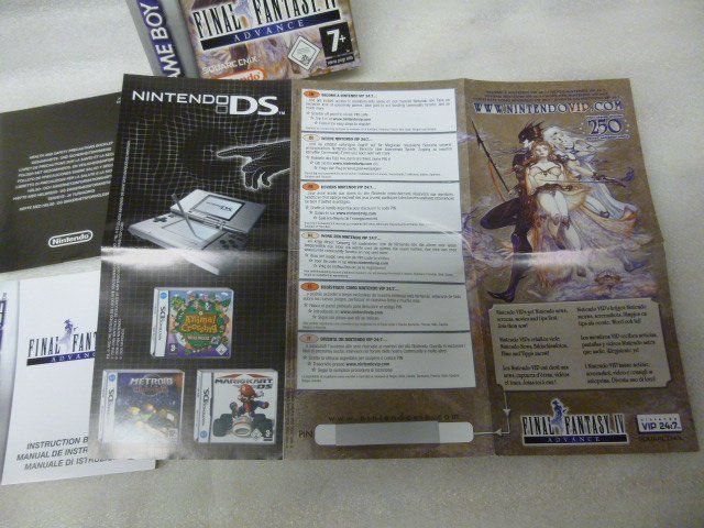Nintendo Jeux: Final Fantasy IV Advance - PAL Game Boy Advance – D'occasion à Pambio Noranco par TREBORLOP 6