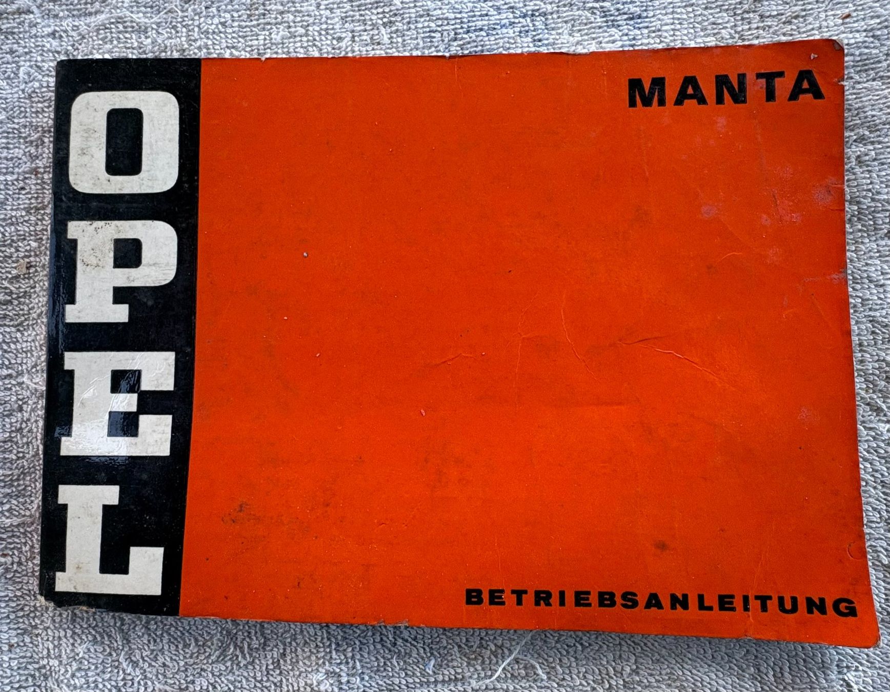 Opel Tutti i ricambio: BETRIEBSANLEITUNG OPEL MANTA AUSGABE 1970 – Usato da Ostermundigen venduto da crazy-horse-1840