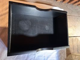 Cassettone nero legno massiccio